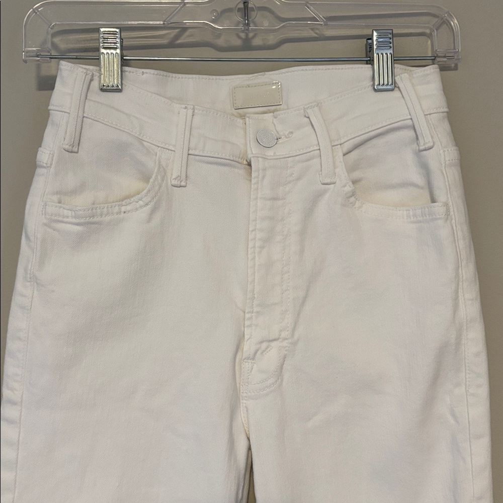 MOTHER the hustler ankle fray in fairest of them all size 26 - Picture 3 of 7